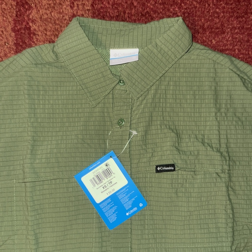 NWT‎ Women’s Columbia Boundless Trek SS Button Up Shirt - Picture 4 of 9